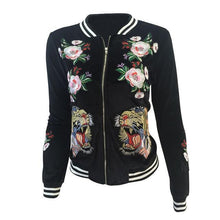 Vintage Embroided Velvet Bomber